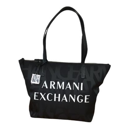 Immagine di ARMANI EXCHANGE AX borsa donna shopper da spalla chiusa con cerniera 942804