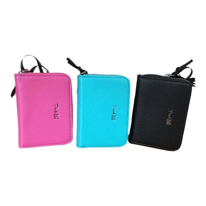 Immagine di Pash Bag PORTAFOGLI DONNA piccolo 4 SOFFIETTI CHIUSO DA ZIP 8 card colori ELVIS