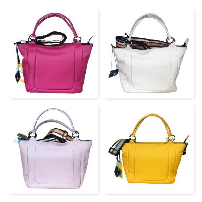 Immagine di GABS BORSA DONNA SHOPPER Media in PELLE da spalla con tracolla applicab SANE M
