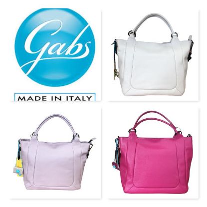 Immagine di GABS BORSA DONNA SHOPPER Grande in PELLE da spalla con tracolla applicab SANE L