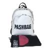 Immagine di PASH BAG ZAINO 2 DIVISORI da spalla CHIUSO DA ZIP sciarpa inclusa COLORI SHANE