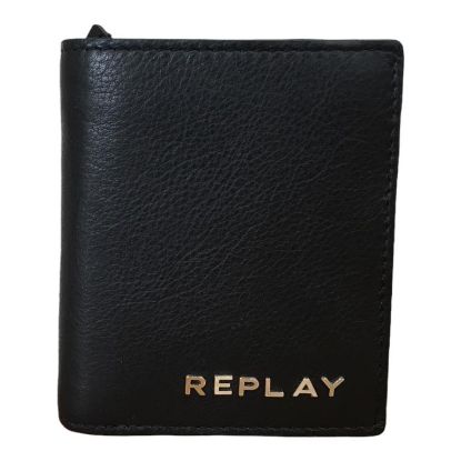 Immagine di REPLAY PORTAFOGLI UOMO piccolo verticale 4 credit card + tasca x spicci M5163