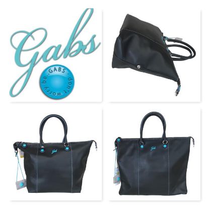 Immagine di GABS BORSA DONNA SHOPPER Sacca ZAINO DA SPALLA trasformabile IN PELLE G3 L PLUS