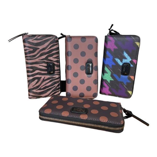 Immagine di L'Atelier du Sac PORTAFOGLI DONNA 2 DIVISORI CHIUSO DA ZIP 8 schede BRIGITTE