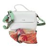 Immagine di PASH BAG Borsa donna sacca da braccio con divisori tracolla e sciarpa ALYSSA