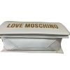 Immagine di LOVE MOSCHINO BORSA DA SPALLA 3 DIVISORI interni PATTINA tracolla scorrev JC4192