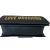 Immagine di LOVE MOSCHINO BORSA DA SPALLA 3 DIVISORI interni PATTINA tracolla scorrev JC4192