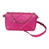 Immagine di LOVE MOSCHINO BORSA da SPALLA CHIUSA con PATTA + tracolla applicaz CUORI JC4186