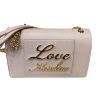 Immagine di LOVE MOSCHINO BORSA DA SPALLA 3 DIVISORI interni PATTINA tracolla scorrev JC4117