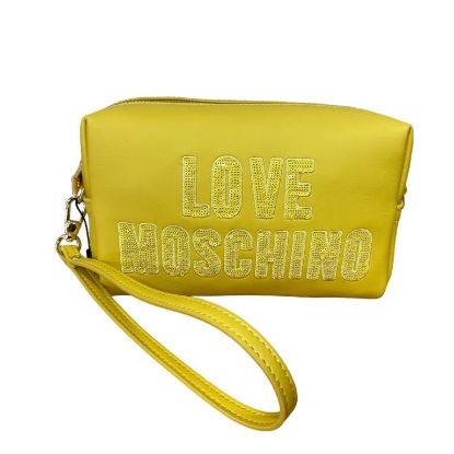 Immagine di LOVE MOSCHINO pochette porta tutto/beauty / borsa con laccetto da polso JC5312