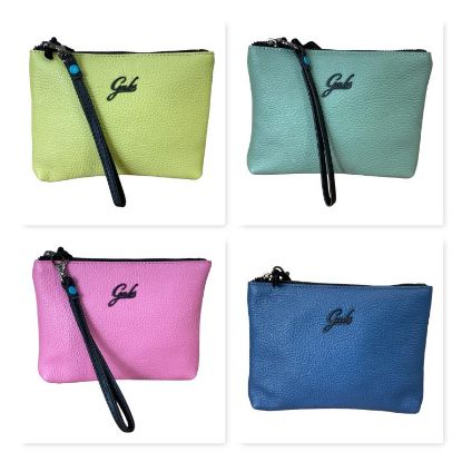 Immagine di GABS POCHETTE Astuccio in pelle Con maniglia x polso Chiuso da zip ESTAT AMINA M