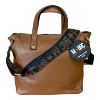 Immagine di MBRC borsa donna shopper Media da braccio con tracolla / Made Italy CUOIO T195