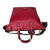 Immagine di MBRC borsa donna shopper Grande da braccio con tracolla / Made Italy ROSSO T194