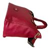 Immagine di MBRC borsa donna shopper Media da braccio con tracolla / Made Italy ROSSO T195