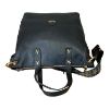 Immagine di MBRC borsa donna shopper Media da braccio con tracolla / Made Italy NERO T195