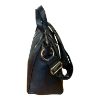 Immagine di MBRC borsa donna shopper Media da braccio con tracolla / Made Italy NERO T195