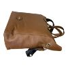 Immagine di MBRC borsa donna shopper Grande da braccio con tracolla / Made Italy CUOIO T194