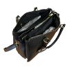 Immagine di MBRC Borsa donna Shopper da braccio con 3 divisori e tracolla / Made Italy T157