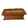 Immagine di LOVE MOSCHINO BORSA DA SPALLA con 3 DIVISORI interni CHIUSA DA PATTINA JC4192