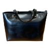 Immagine di LOVE MOSCHINO BORSA DONNA SHOPPER da spalla SPAZZOLATO NERO LUCIDO JC4141