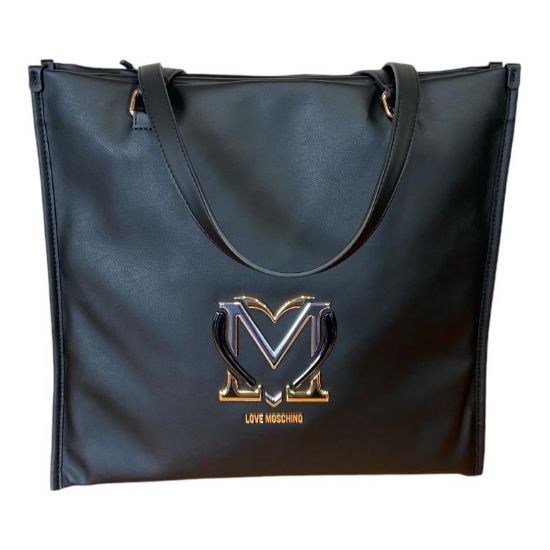 Immagine di LOVE MOSCHINO Borsa Shopper Grande da spalla organizzata da 3 DIVISORI JC4326