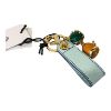 Immagine di BRACCIALINI PORTACHIAVI charm AD ANELLO In metallo con 1 CIONDOLO dog AB0420 KR6