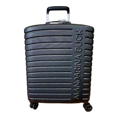 Immagine di MANDARINA DUCK TROLLEY 4 RUOTE Piccolo Rigido CABIN SIZE 55cm nero 1,8 kg KNV01