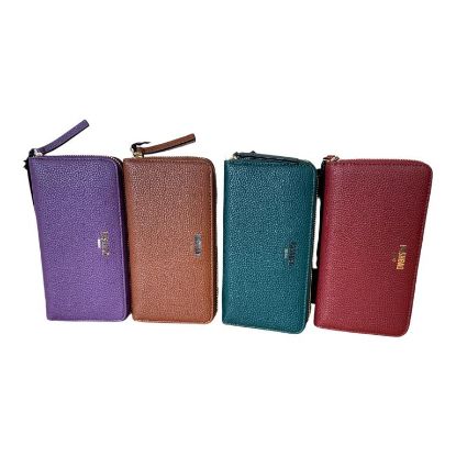 Immagine di Pash Bag PORTAFOGLI DONNA A 2 SOFFIETTI CHIUSO DA ZIP 8 card autunno BRIGITTE