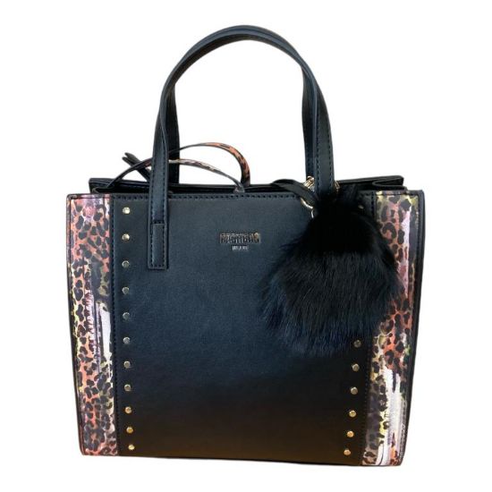 Immagine di Pash Bag BORSA DONNA Shopper Media da braccio con tracolla lunga inclusa NE INES