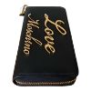 Immagine di LOVE MOSCHINO PORTAFOGLI Pochette 5 SCOMPARTI tasche intern CHIUSO da ZIP JC5718