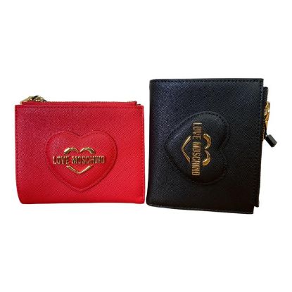 Immagine di LOVE MOSCHINO PORTAFOGLI donna 2 zip MEDIO 8 CARD MONETE e BANCONOTE JC5734