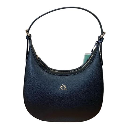 Immagine di LA MARTINA BORSA DONNA in pelle / Sacca hobo Media da spalla Nero 01696P