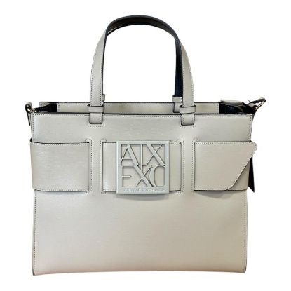 Immagine di ARMANI AX borsa donna shopping MEDIO GRANDE da Braccio cn tracolla SABBIA 942689