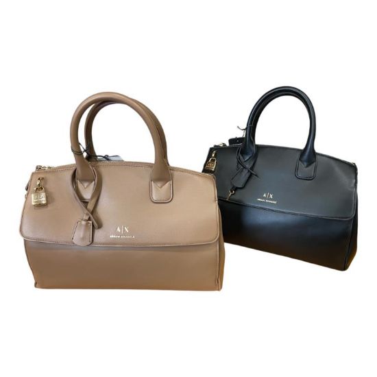 Immagine di ARMANI AX Shopper Grande a 2 manici da braccio con tracolla e tasche org 949161