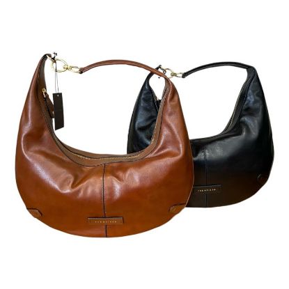 Immagine di The Bridge Borsa donna Sacca Hobo Grande da spalla vero cuoio vera pelle 042234