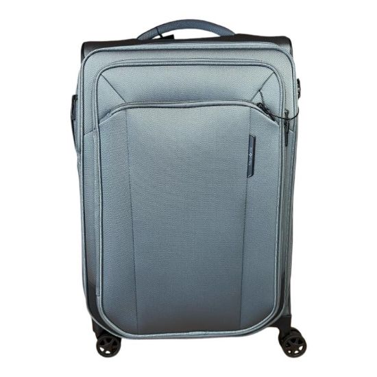 Immagine di SAMSONITE Valigia Trolley SPINNER Grande 4 RUOTE 79cm 3,6kg Respark Silver KJ3007