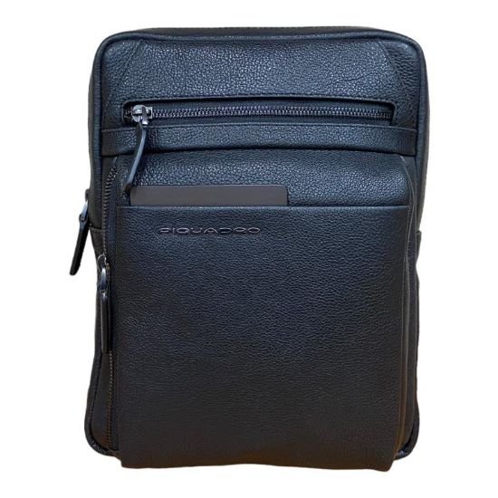 Immagine di PIQUADRO BORSELLO UOMO In Pelle TRACOLLA / PORTA IPAD TASCHE ORGANIZZ CA1816S122