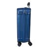 Immagine di PIQUADRO TROLLEY 4 RUOTE Piccolo CABIN SIZE bagaglio SLIM leggero BLU BV4425PQL