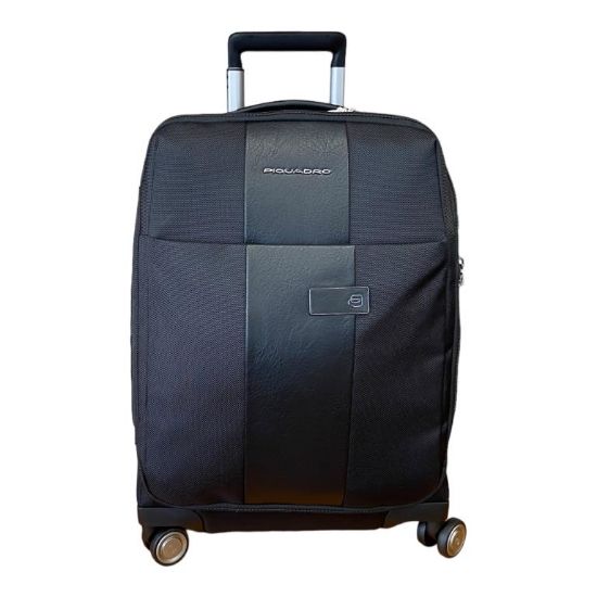 Immagine di PIQUADRO Trolley Spinner a 4 ruote ultra slim bagaglio da cabina CABIN BV4343BR2