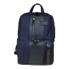 Immagine di PIQUADRO ZAINO MEDIO Professionale TESSUTO E PELLE tasca pc 14" + ipad CA3214BR2