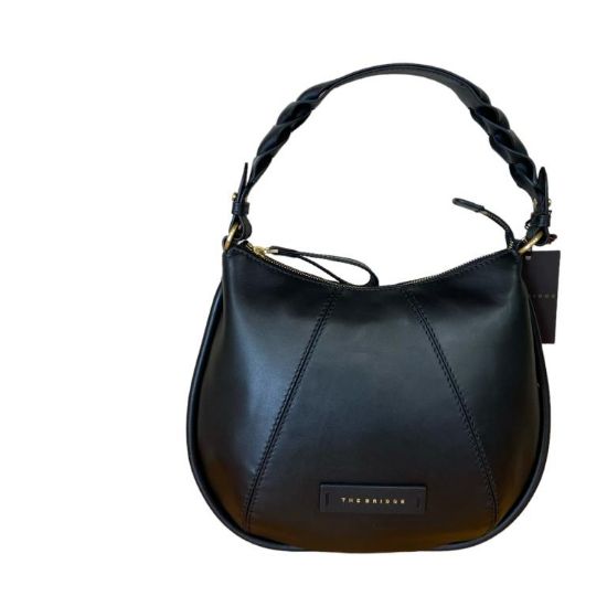 Immagine di THE BRIDGE BORSA DONNA Comoda sacca Piccola da spalla con tracolla NERO 0449327J