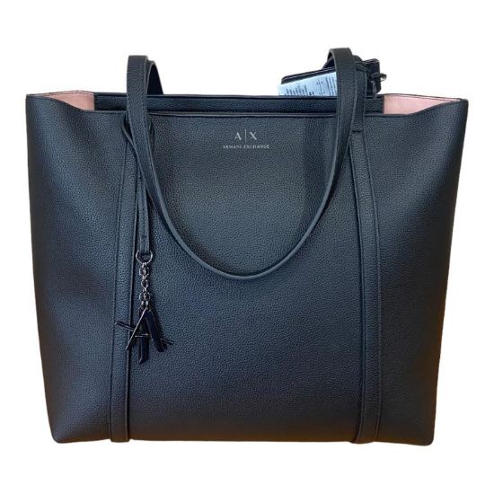Immagine di ARMANI AX borsa donna shopper GRANDE da spalla - ecopelle 942930