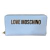 Immagine di LOVE MOSCHINO PORTAFOGLI DONNA 2 DIVISORI CHIUSO con ZIP 8 CARD Colors JC5611