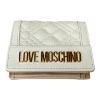 Immagine di LOVE MOSCHINO PORTAFOGLI DONNA Molto piccolo 3 Credit CARD e Monete Avori JC5601