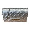 Immagine di LOVE MOSCHINO BORSA Donna Pochette a tracolla CHIUSA da PATTA Silver JC4079