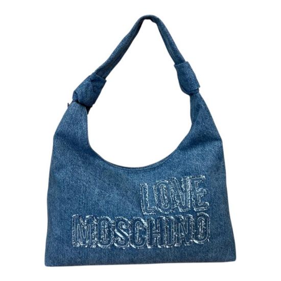 Immagine di LOVE MOSCHINO BORSA Donna Sacca grande in jeans DA Portare a SPALLA JC4243