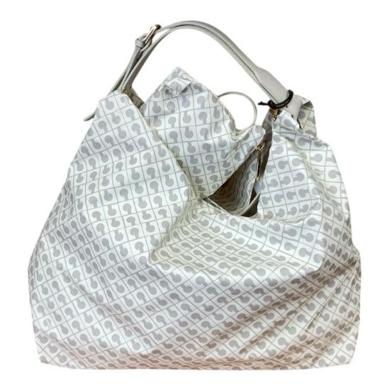 Immagine di GHERARDINI BORSA DONNA SACCA DA SPALLA CON ASTUCCIO INTERNO AMAZZONIA Bianc 1020