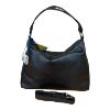 Immagine di GABS Borsa DONNA Morbida SACCA da spalla PELLE di prima scelta Black CALLIOPE M
