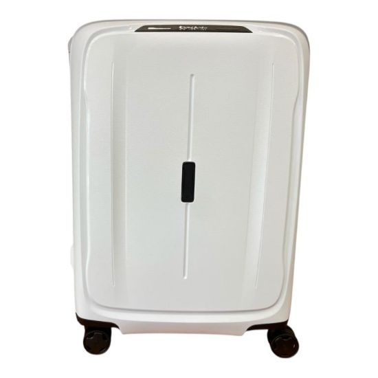 Immagine di SAMSONITE ESSENZ SPINNER 4 RUOTE Grande 75CM polipropilene 100% RECICLED Bianco KM0003
