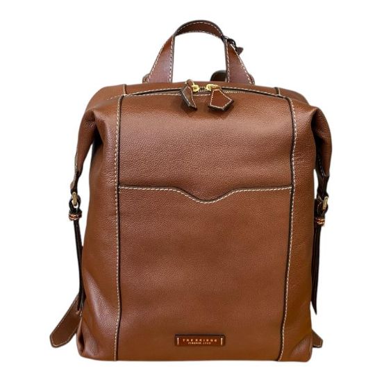 Immagine di THE BRIDGE Borsa donna ZAINO in Pelle Grande da spalla 2 spalline regolabili 043365EN